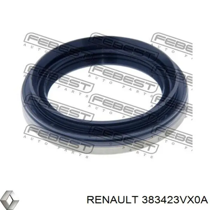 Сальник півосі переднього моста Renault (RVI) 383423VX0A ціна, від 7.80 USD