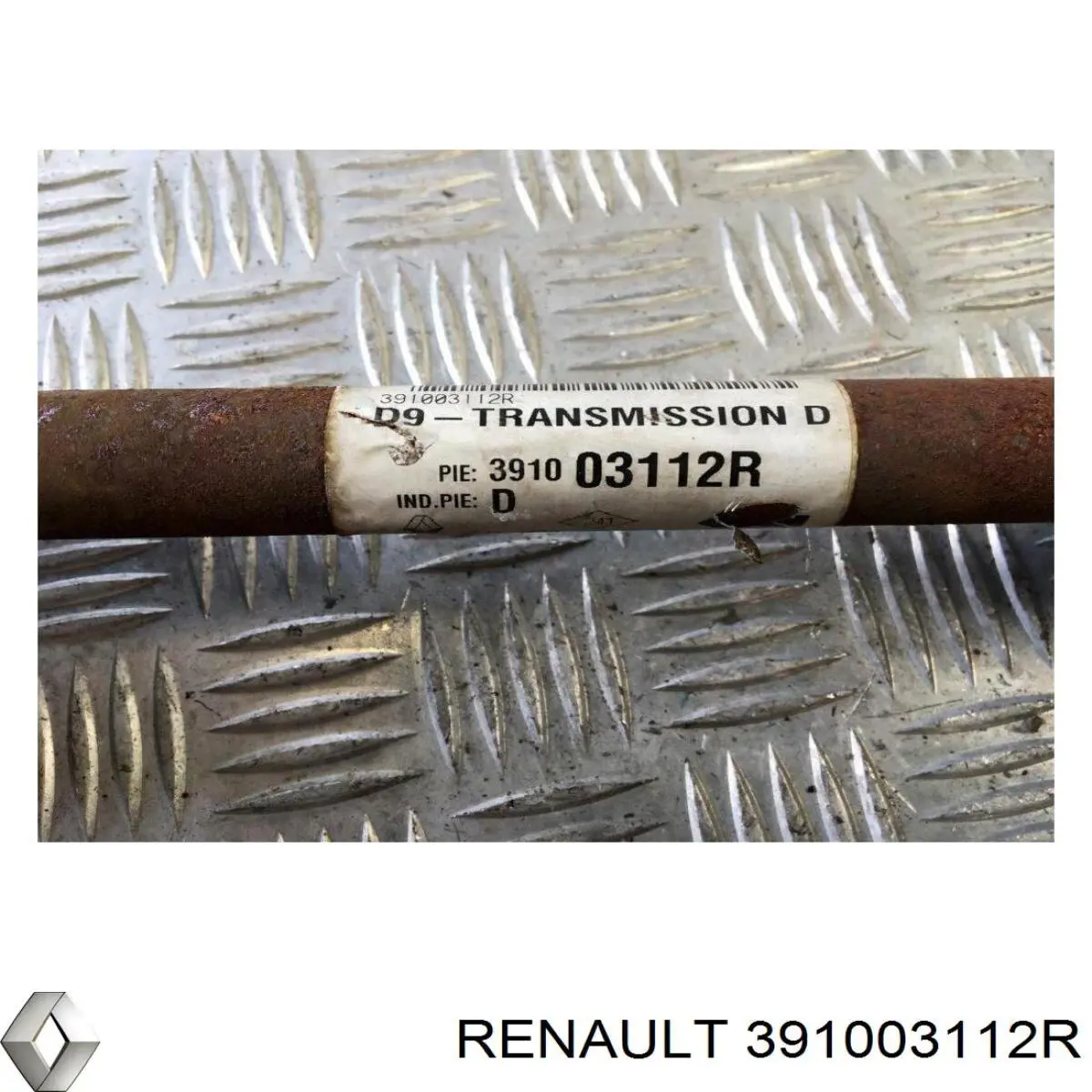 Піввісь передня, права Renault (RVI) 391003112R ціна, від 57.07 USD