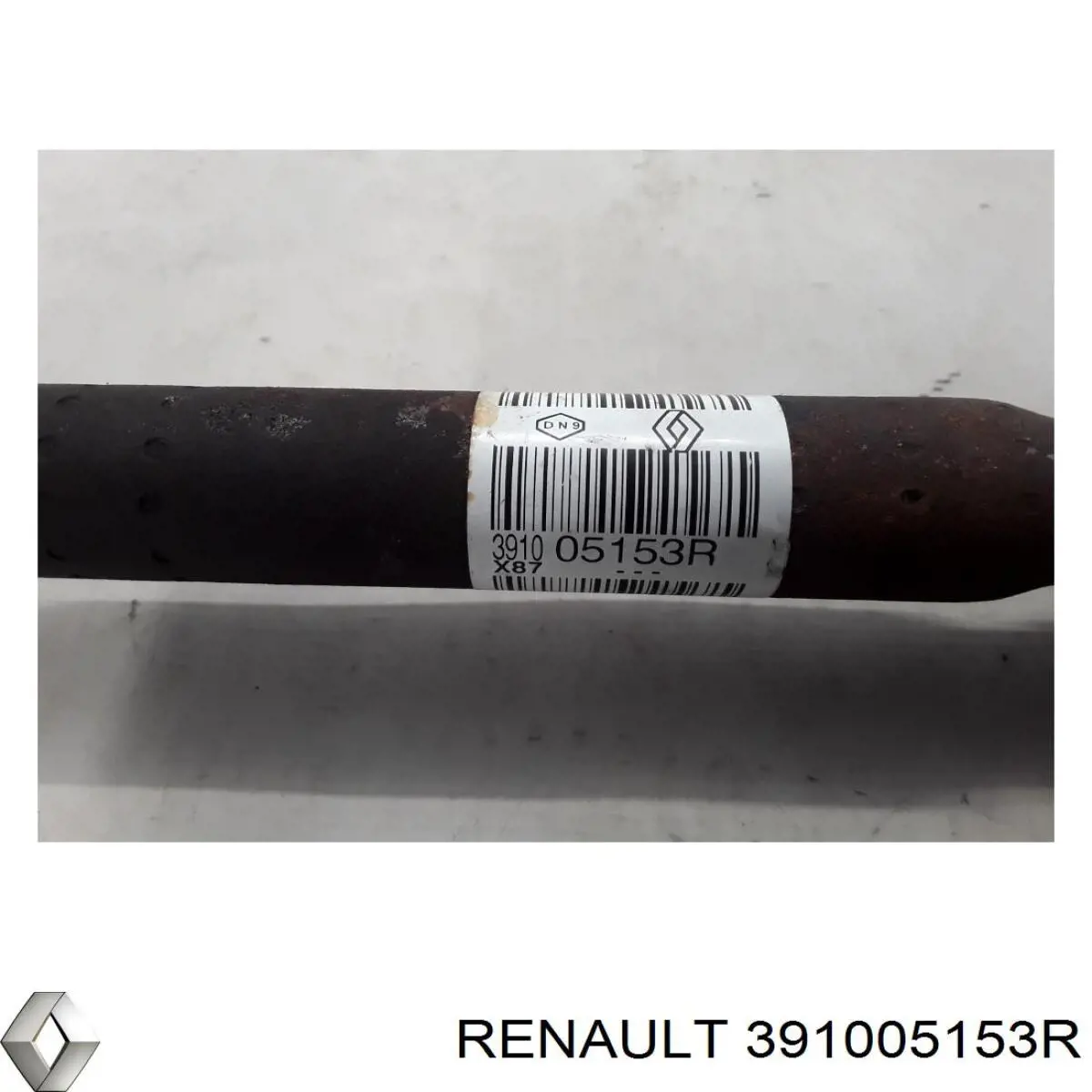 Піввісь передня, права Renault (RVI) 391005153R ціна, від 115.24 USD