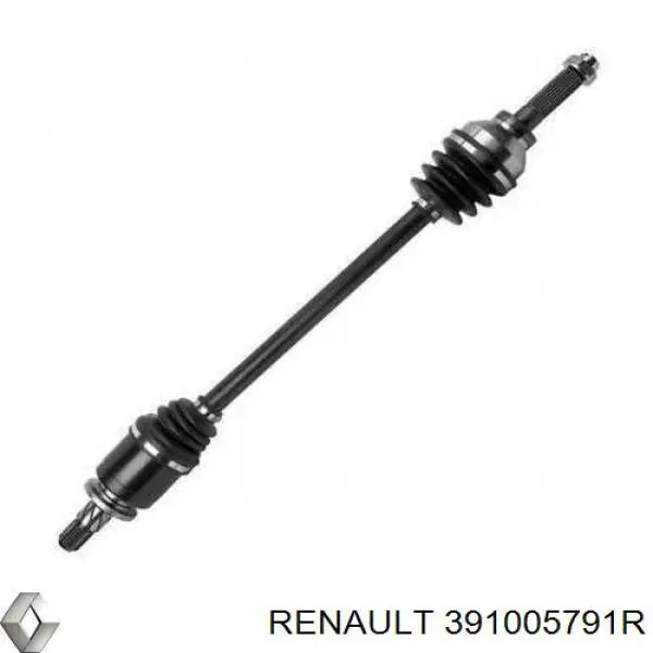 391005791R Renault (RVI) піввісь (привід передня, права)