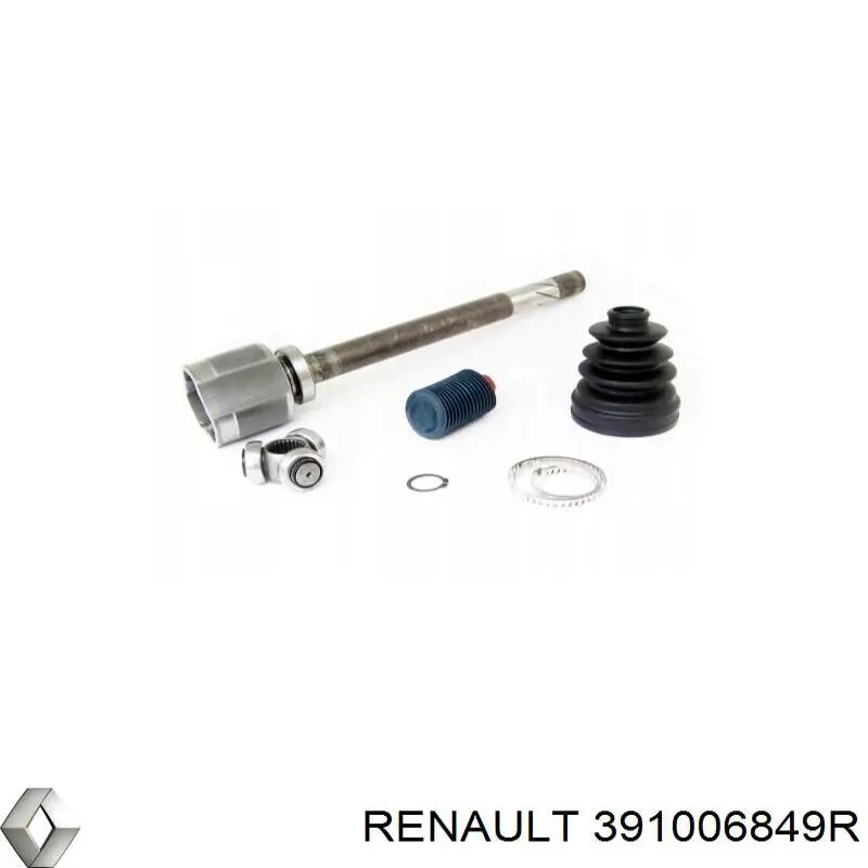 391006849R Renault (RVI) Привід передній правий