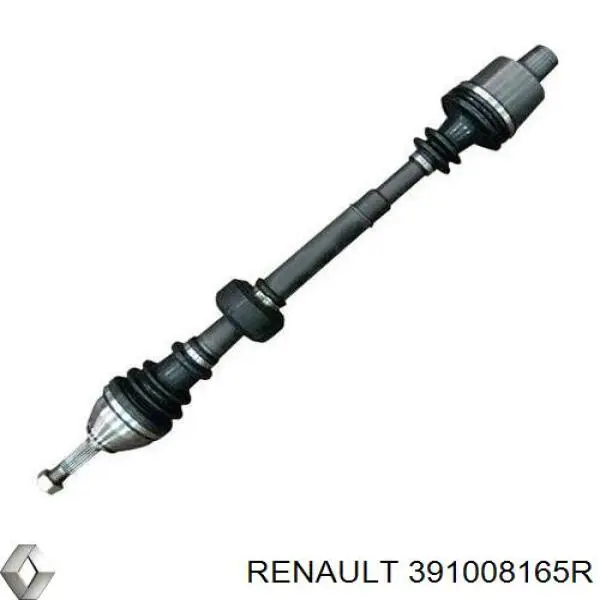 Піввісь передня, права Renault (RVI) 391008165R ціна, від 116.98 USD