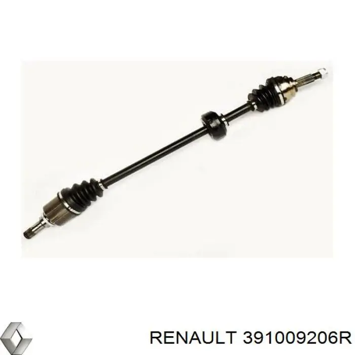 391009206R Renault (RVI) Привід передній правий