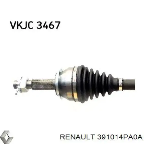 Привід передній лівий Meyle 36144980048 ціна, від 78.16 USD