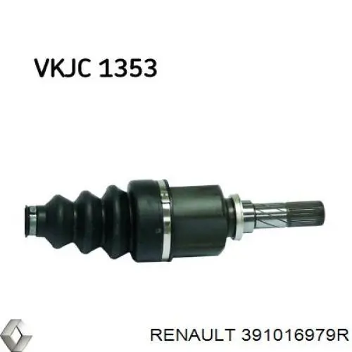 391016979R Renault (RVI) ШРКШ внутрішній, передній, лівий