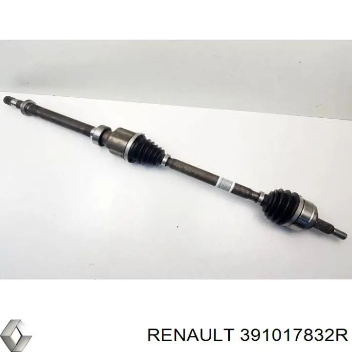 Привід передній лівий Renault (RVI) 391017832R ціна, від 63.67 USD