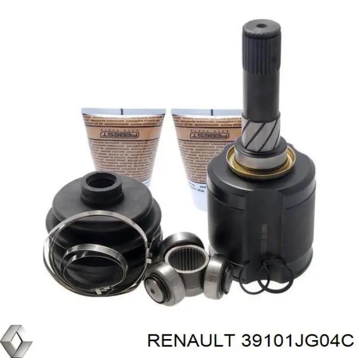 Привід передній лівий Renault (RVI) 39101JG04C ціна, від 105.73 USD