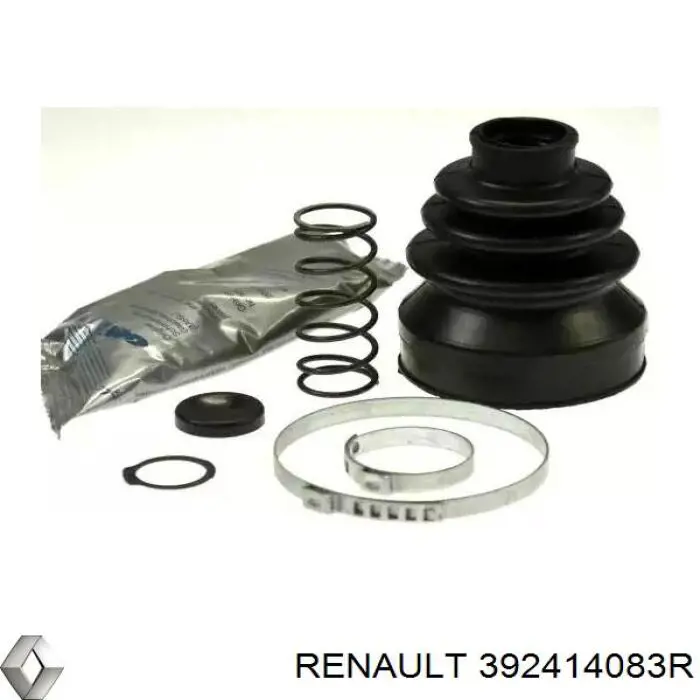 Пильник шарніра кутових швидкостей зовнішній передній Renault (RVI) 392414083R ціна, від 18.31 USD