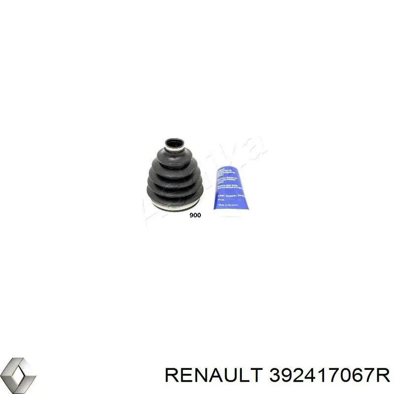 Пильник шарніра кутових швидкостей зовнішній передній Renault (RVI) 392417067R ціна, від 11.16 USD
