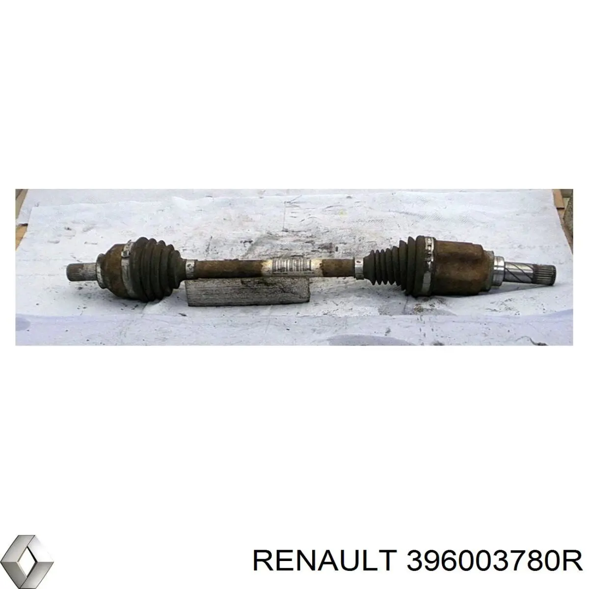 Піввісь задня, ліва 396003780R Renault (RVI)