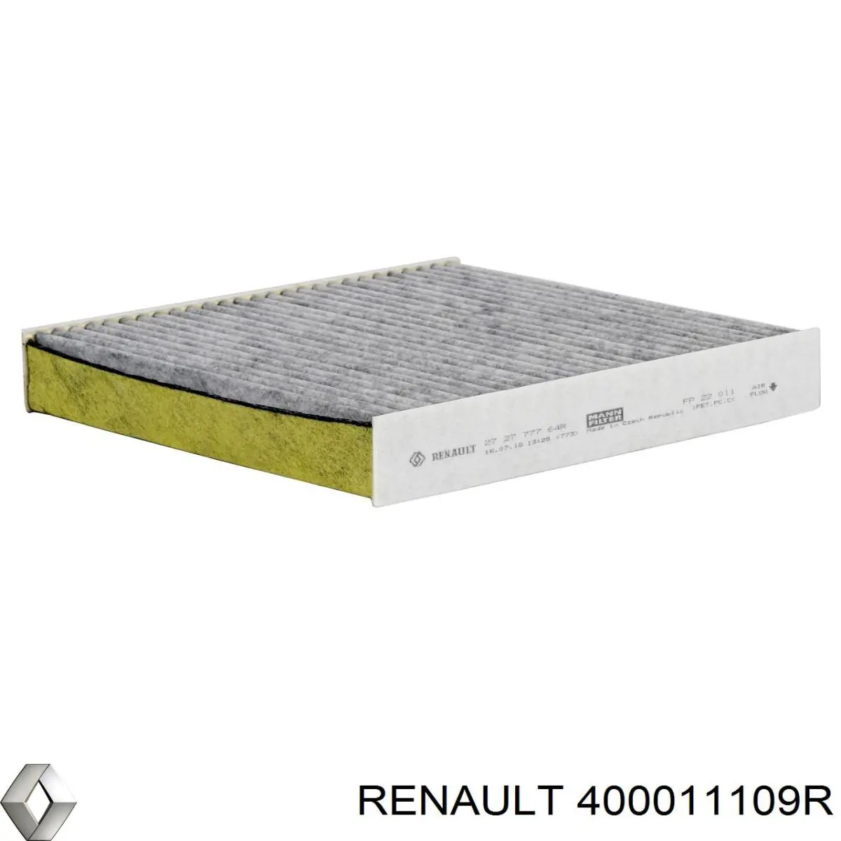Вентиль для колеса 400011109R Renault (RVI)