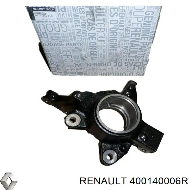 Цапфа - поворотний кулак передній, правий 400140006R Renault (RVI)
