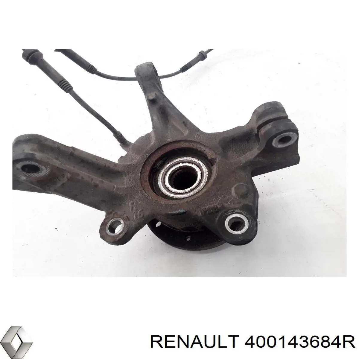 Цапфа - поворотний кулак передній, правий 400143684R Renault (RVI)