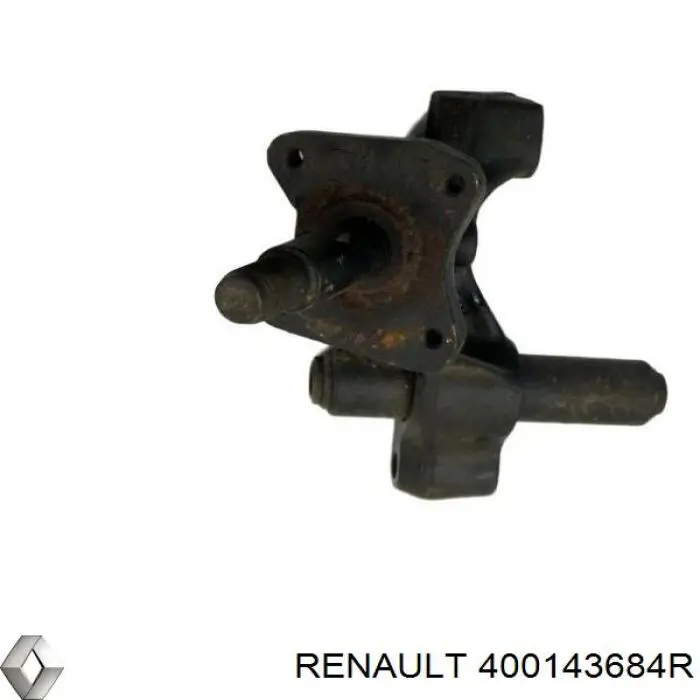 400143684R Renault (RVI) Цапфа - поворотний кулак передній, правий