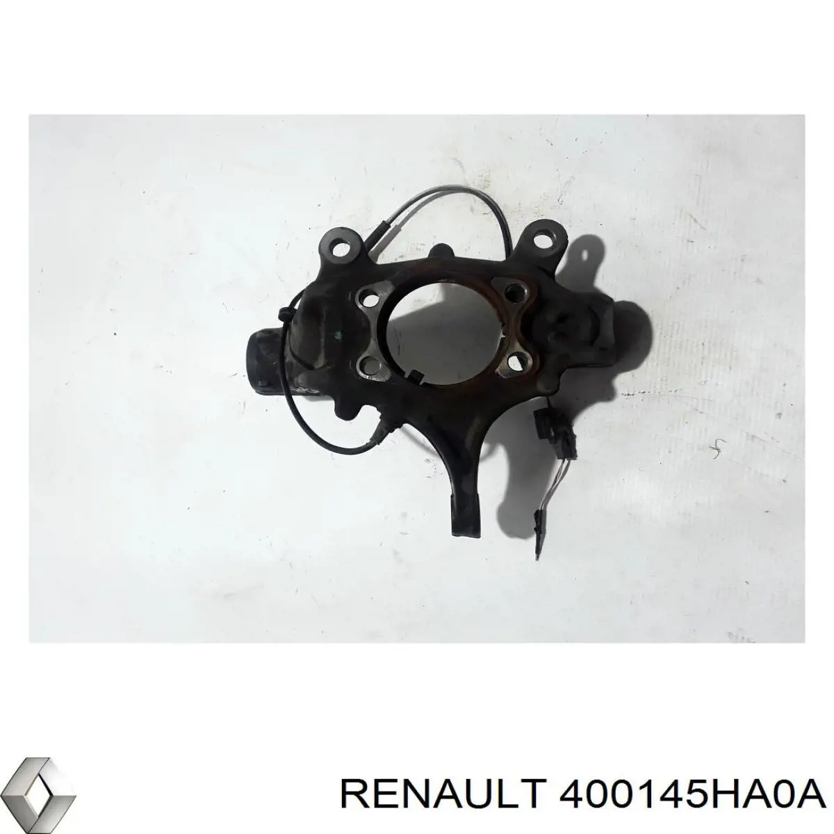 Цапфа - поворотний кулак передній, правий 400145HA0A Renault (RVI)