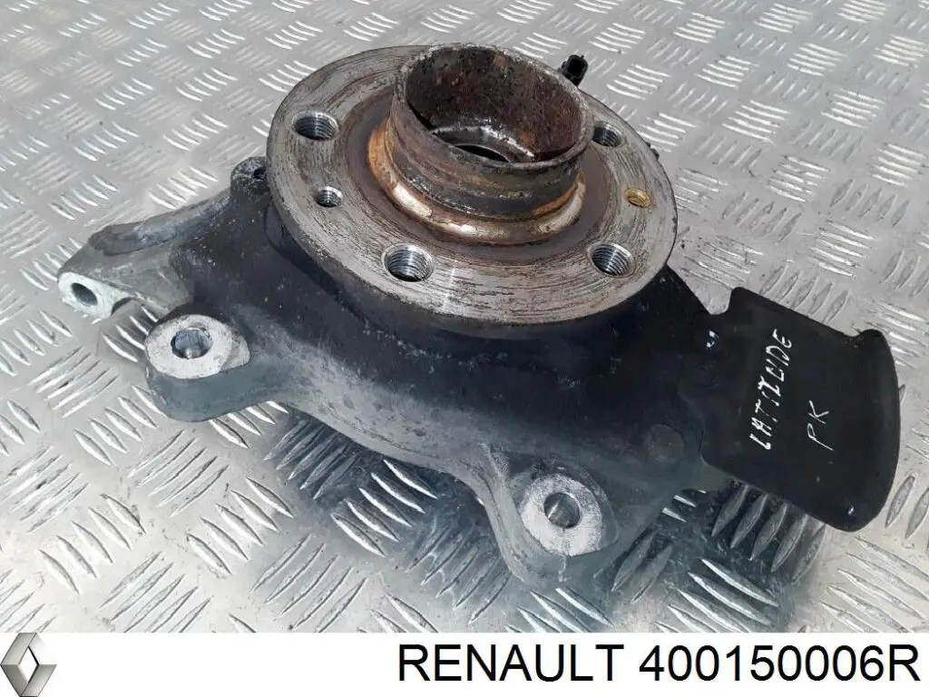 400150006R Renault (RVI) цапфа - поворотний кулак передній, лівий