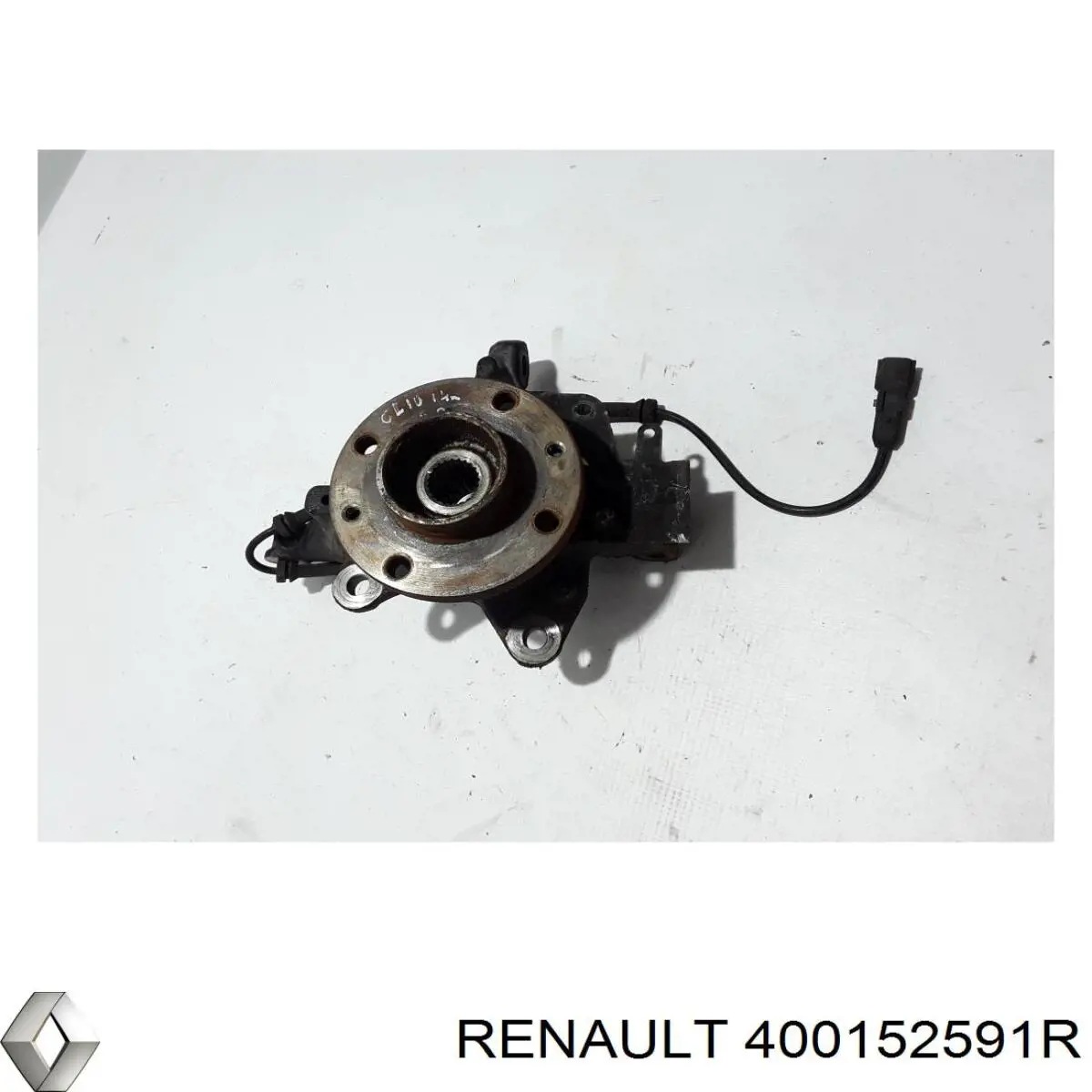 Цапфа - поворотний кулак передній, лівий Renault (RVI) 400152591R