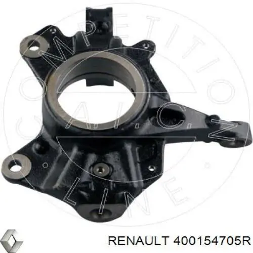 Цапфа - поворотний кулак передній, лівий Renault (RVI) 400154705R ціна, від 31.00 USD