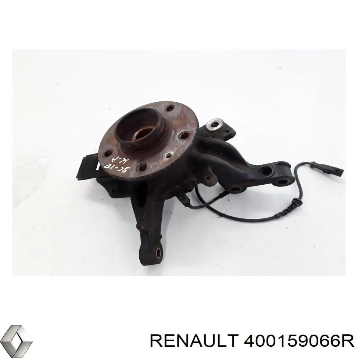 Цапфа - поворотний кулак передній, лівий 400159066R Renault (RVI)
