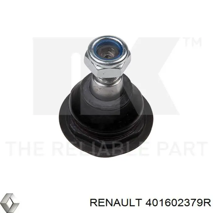 Кульова опора, нижня, права 401602379R Renault (RVI)