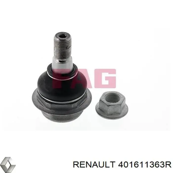 Купити 401611363R Renault (RVI) Кульова опора, нижня, ліва