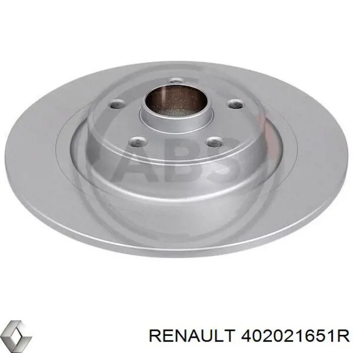Задні дискові гальма Renault (RVI) 402021651R ціна, від 91.58 USD