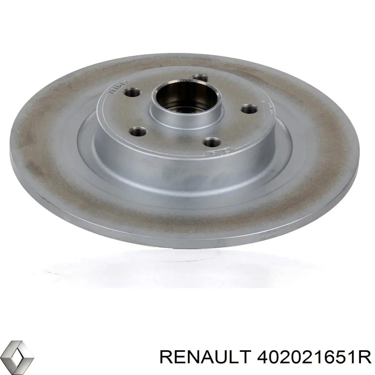 Диск гальмівний задній Renault (RVI) 402021651R