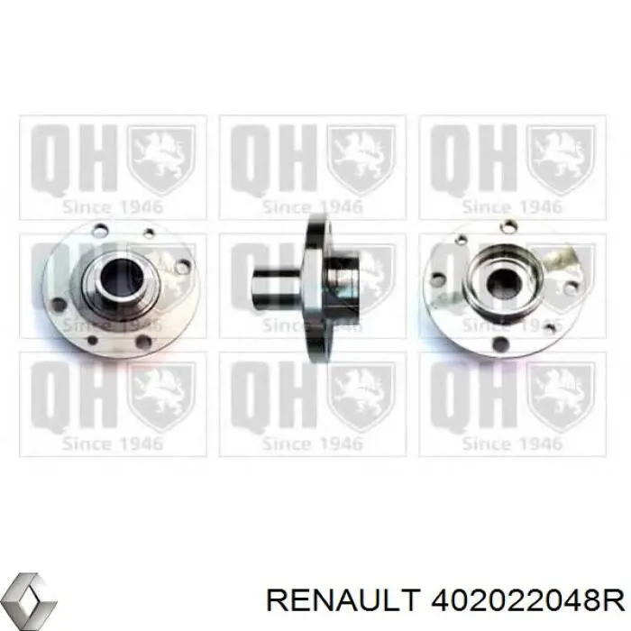 Купити 402022048R Renault (RVI) Маточини передніх коліс