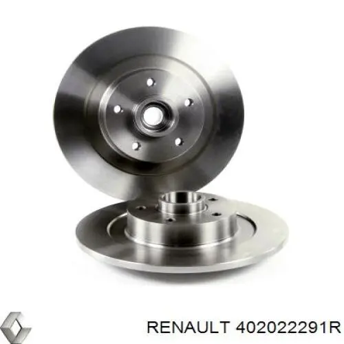 Гальмівні диски 402022291R Renault (RVI)