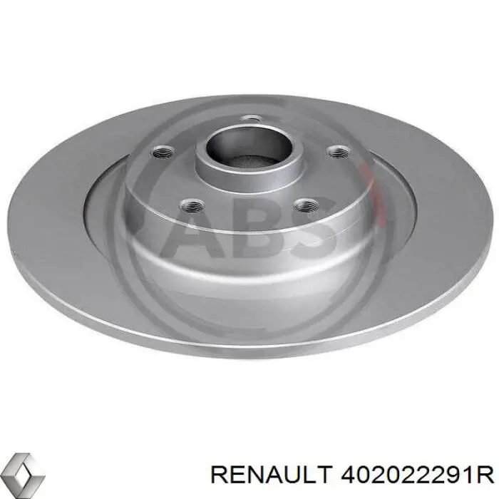 Задні дискові гальма Renault (RVI) 402022291R ціна, від 94.75 USD