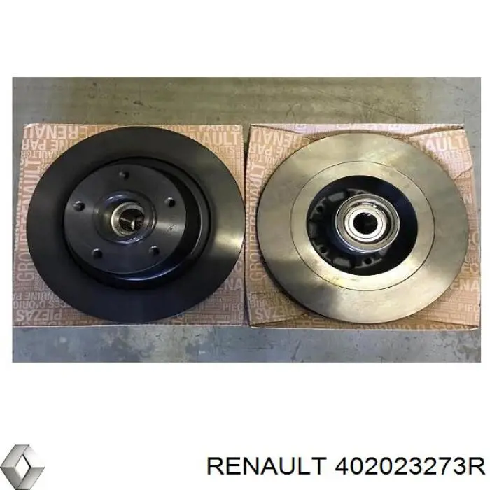 Задні дискові гальма Renault (RVI) 402023273R ціна, від 83.85 USD