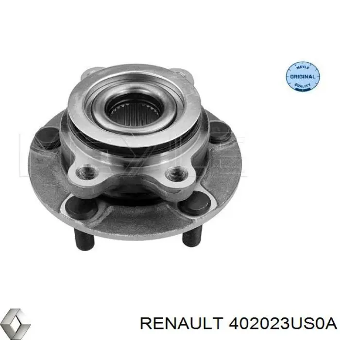 Маточина передня 402023US0A Renault (RVI)