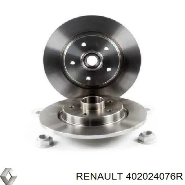 402024076R Renault (RVI) диск гальмівний задній
