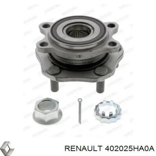 Маточина колеса передня Renault (RVI) 402025HA0A ціна, від 66.85 USD