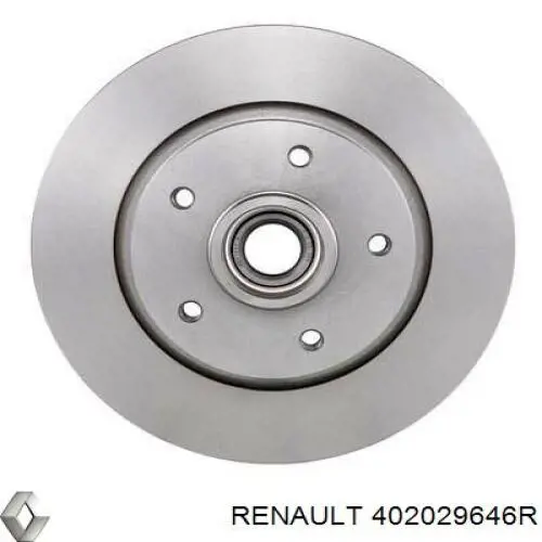 Купити 402029646R Renault (RVI) Диск заднього гальма