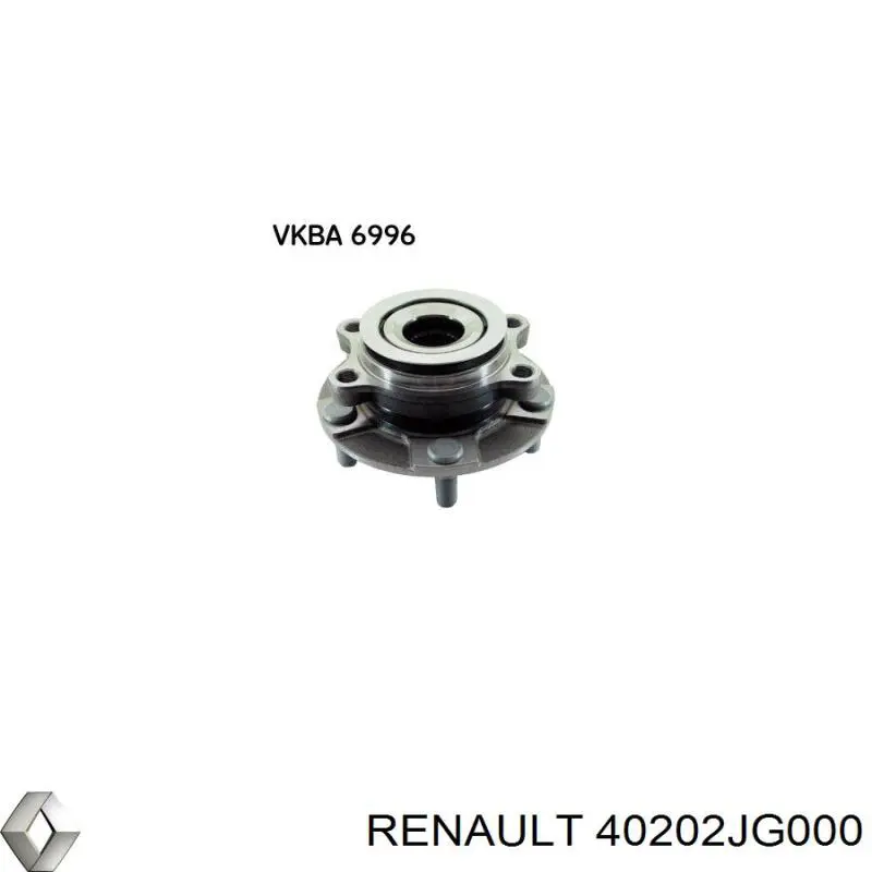 Маточина передня 40202JG000 Renault (RVI)