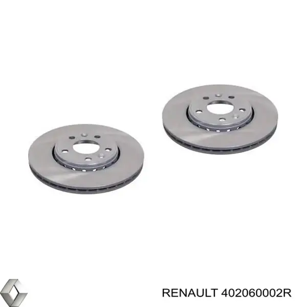 Диск гальмівний передній Renault (RVI) 402060002R