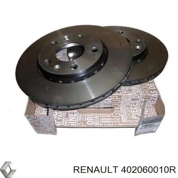 Гальмівні диски передні 402060010R Renault (RVI)