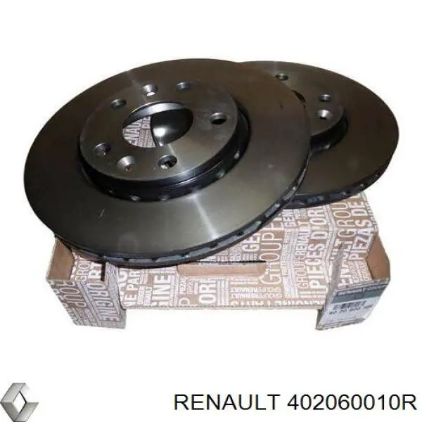Диск переднього гальма Renault (RVI) 402060010R ціна, від 29.31 USD