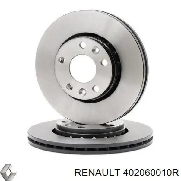 Диск переднього гальма Renault (RVI) 402060010R ціна, від 29.31 USD