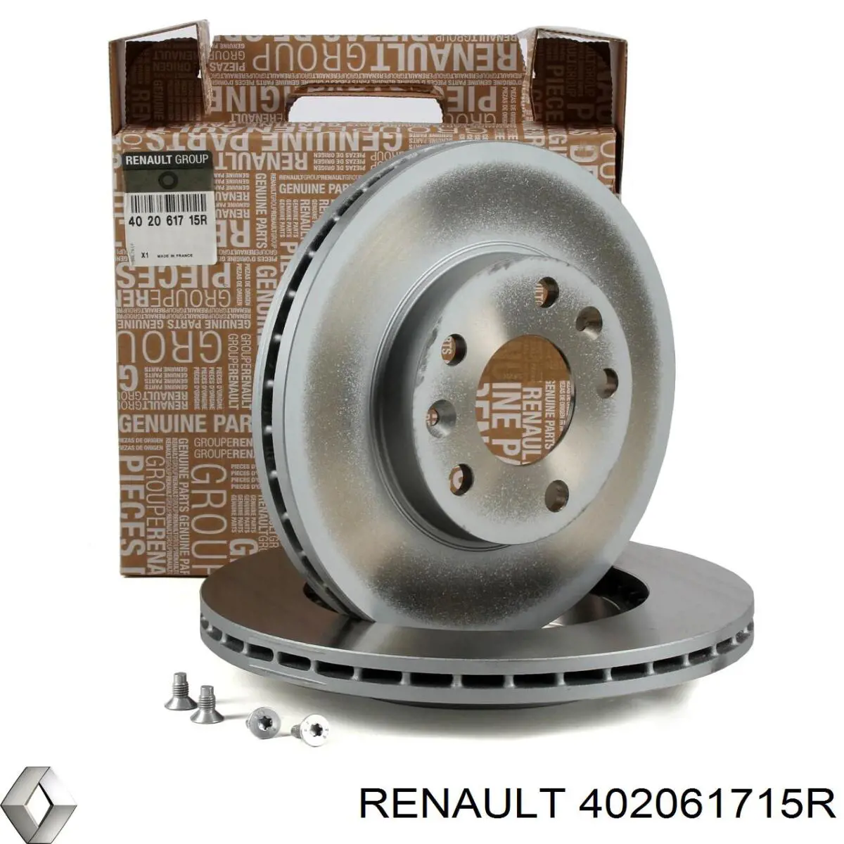 402061715R Renault (RVI) диск гальмівний передній