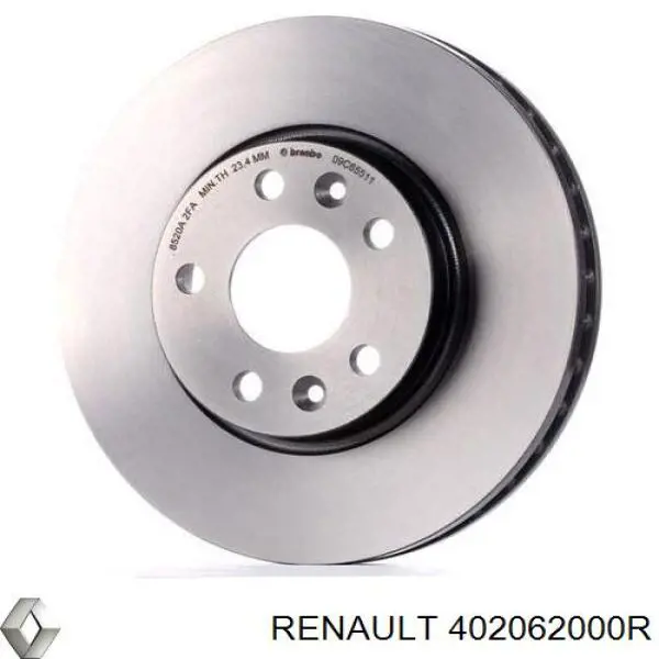 Купити 402062000R Renault (RVI) Ротор гальмівний