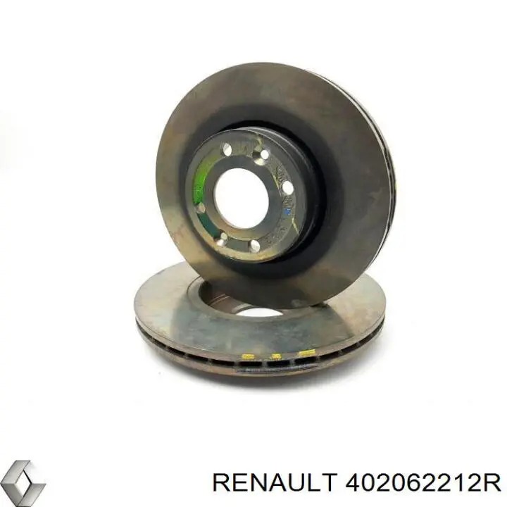 Гальмівні диски передні 402062212R Renault (RVI)