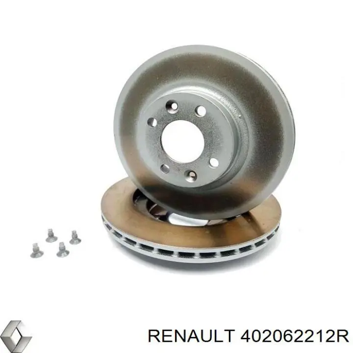 Диск гальмівний передній Renault (RVI) 402062212R