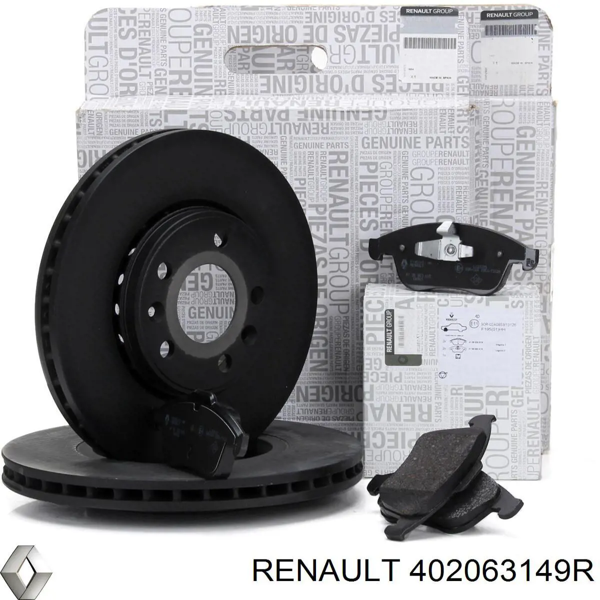 402063149R Renault (RVI) Гальмо дискове переднє
