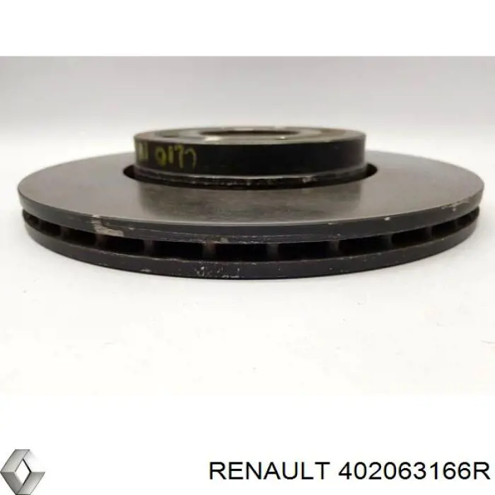 402063166R Renault (RVI) диск гальмівний передній