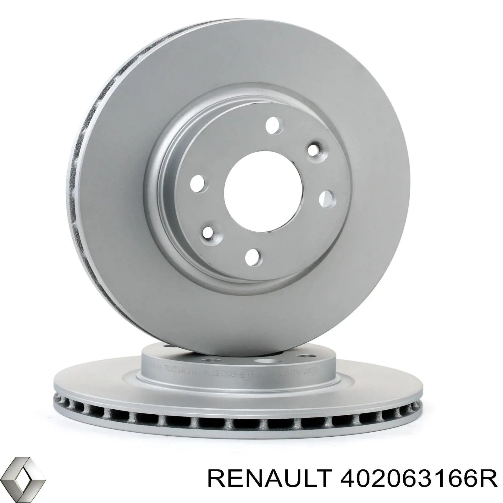402063166R Renault (RVI) Гальмо дискове переднє
