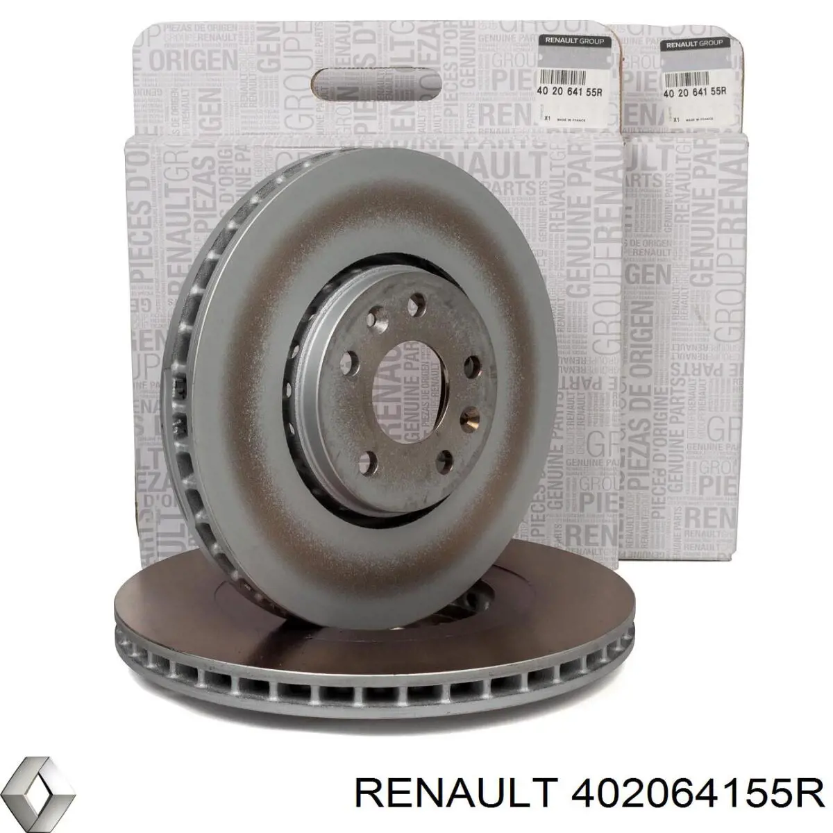 Диск гальмівний передній Renault (RVI) 402064155R