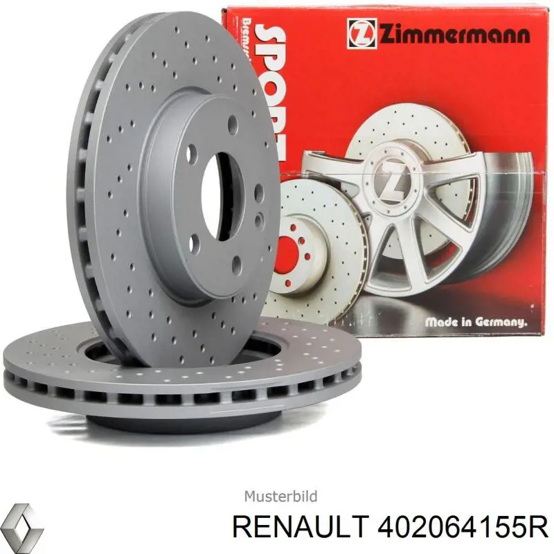 Купити 402064155R Renault (RVI) Ротор гальмівний
