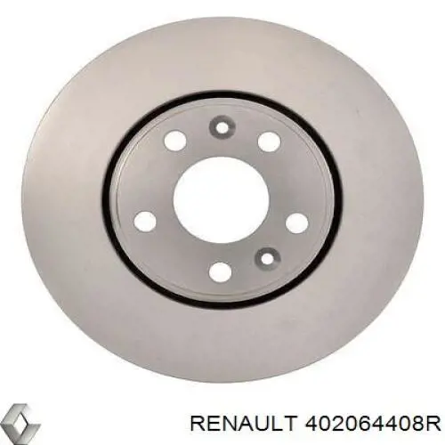 402064408R Renault (RVI) диск гальмівний передній
